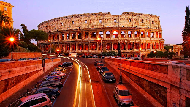 Colosseum Rome City Hd Wallpaper