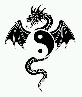 Tatoos y Tatuajes de Dragones en Blanco y Negro, parte 3