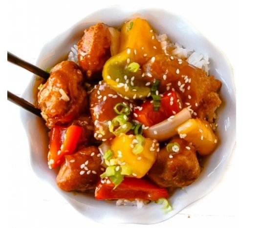 HOMEMADE SWEET & SOUR CHICKEN