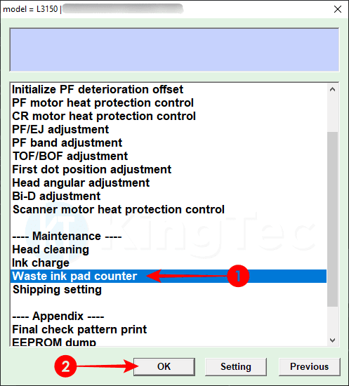 Como limpar as almofadas e resetar a Impressora EPSON L3150