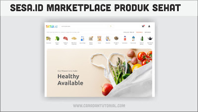 Marketplace produk sehat