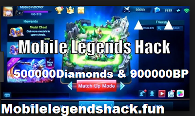 Mobilelegendshack.fun || Hack Mobile legends 500000Diamonds & 900000BP  [Work 100%]