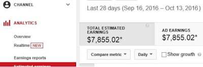 Cara Mendapatkan Uang $1000/ Bulan dari Youtube dari Newbie Pemalas