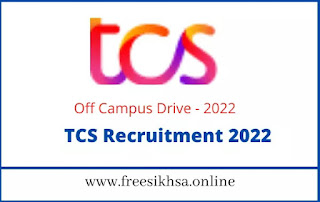 TCS Off Campus Recruitment 2022 for YOP 2020 & 2021