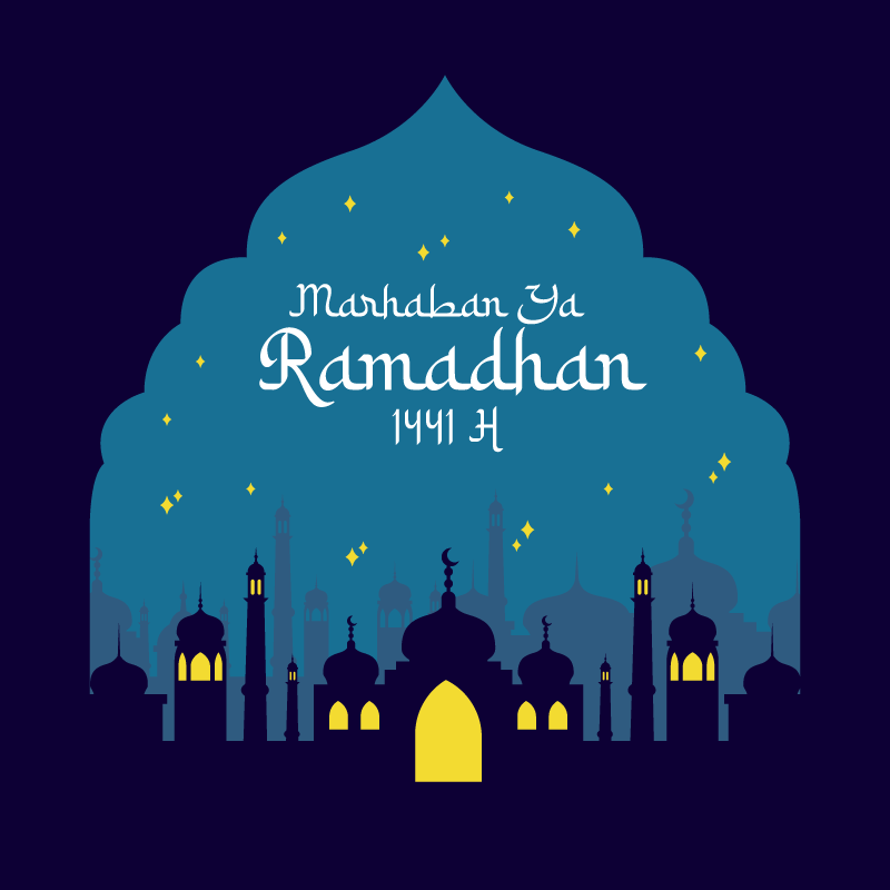 Marhaban Ya Ramadhan 1441 H Kumpulan Gambar Desain 