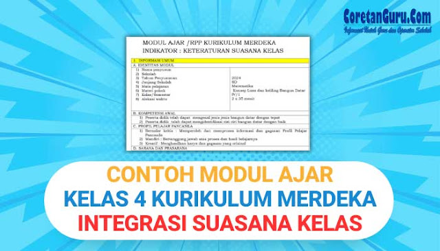 Contoh modul ajar kelas 4