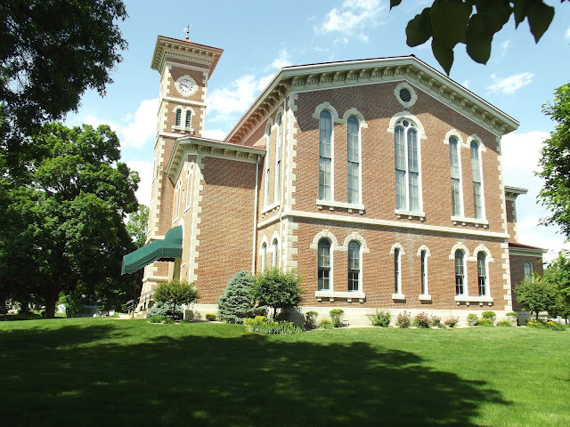 Court House - Jennings County at Vernon Indiana