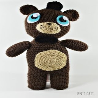 Página con todos los patrones de amigurumis gratuitos que he encontrado por Internet, entre ellos este personaje FREDDY DE FNAF AMIGURUMI y muchos mas