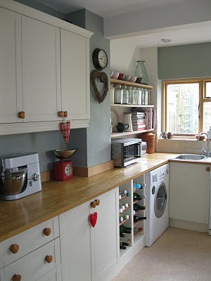 Modern Country Style: Modern Country Kitchen Colour Scheme