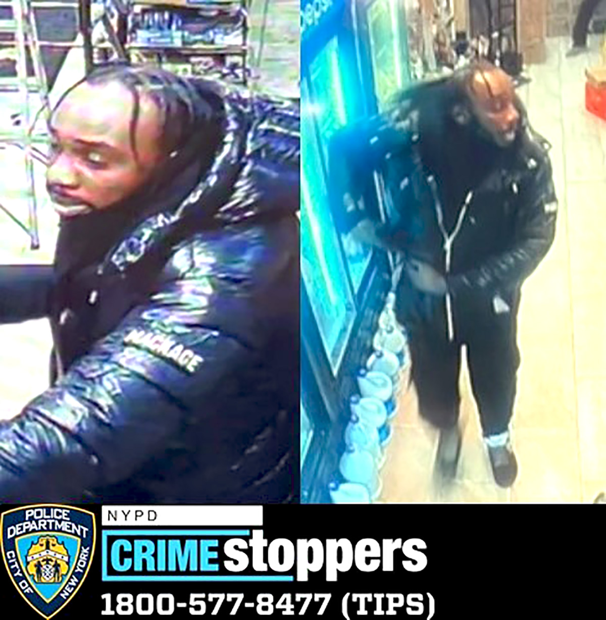 The NYPD is searching for this man in connection with an assault on a 62-year-old deli clerk. -Photo by NYPD