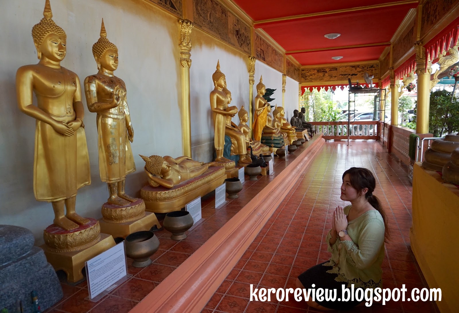 เที่ยวไทย - วัดไทรม้าเหนือ นนทบุรี Travel Thailand - Sai Ma Nuea Temple, Nonthaburi Province.
