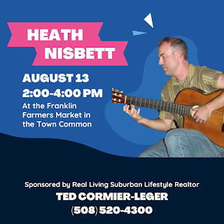 Heath Nisbett to perform at the Franklin Farmers Market