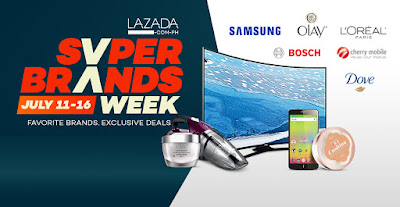 Lazada: Super Brands for Super Deals! From July 11-16, 2017