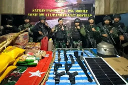 TNI-Polri Terus Gagalkan Kasus Penyeludupan Senjata Api ke Papua yang Kian Marak