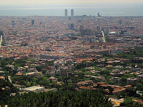 Barcelona from Sant Pere Martir