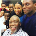 Olu Jacob, Wife Joke Silva and Kids Pose for Lovely New Family Picture