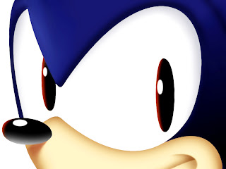 Sonic The Hedgehog Huge Eyes HD Wallpaper