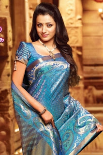 Trisha Krishnan Photo Shoot in Different Saree Collections