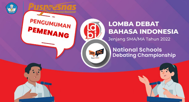 gurumadrasah.com - Pengumuman Pemenang LDBI/NSDC Jenjang SMA/MA Tahun 2022