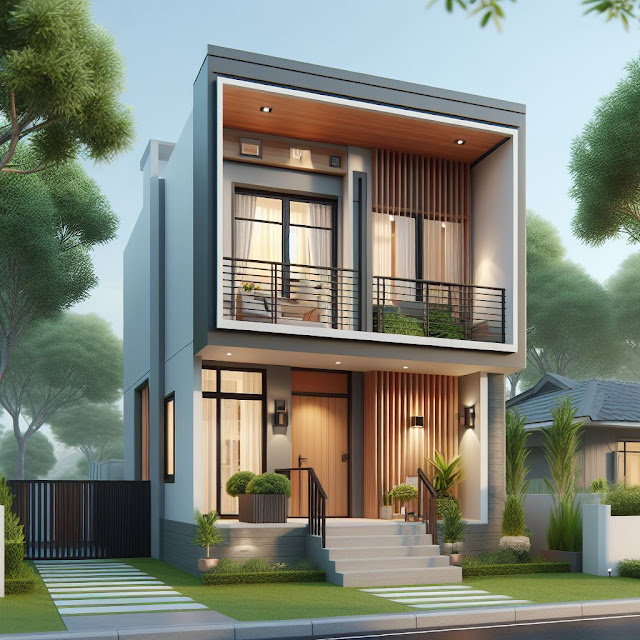 desain rumah 2 lantai