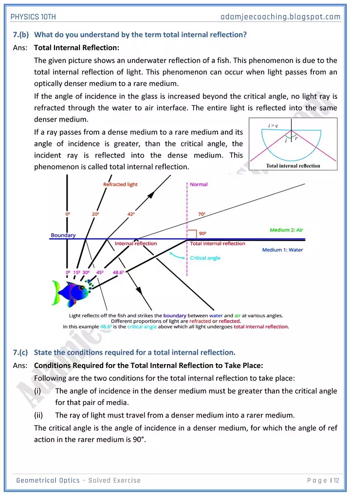 geometrical-optics-solved-textbook-exercise-physics-10th