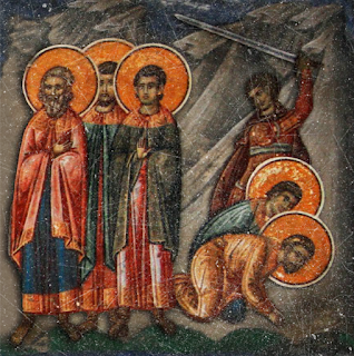 Saints Thyrsos, Lefkios, Kallinikos, Philemon, Apollonius and Arrian - December 14