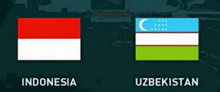 indonesia vs uzbekistan