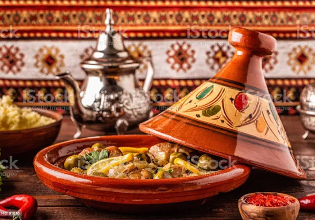 Traditional Way of Preparing Moroccan Tagine