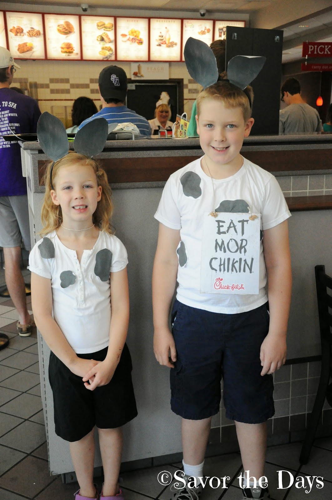 Savor The Days: Cow Appreciation Day at Chick-Fil-A {Dress Like a ...