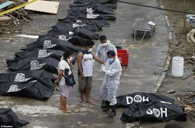 Dead people everywhere on the streets of Ecuador