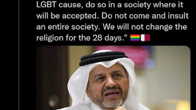 Qatar Peringatkan LGBT Tidak Diperbolehkan di Piala Dunia 2022