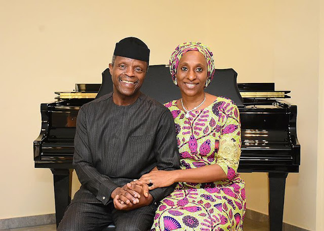 Yemi Osinbajo and his wife Dolapo mark the 28th anniversary of marriage