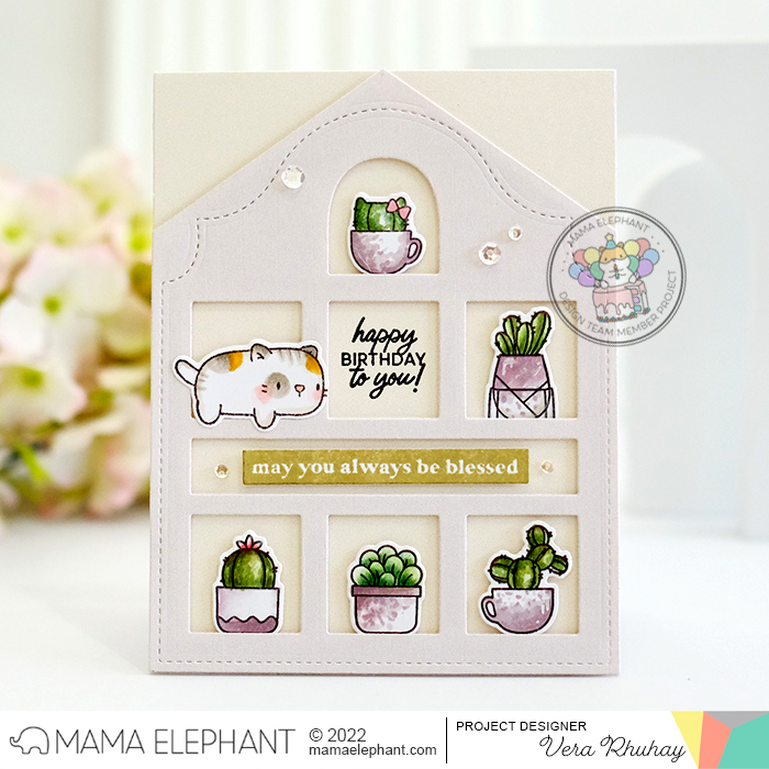 mama elephant | design blog: STAMP HIGHLIGHT: Little Succulent Agenda