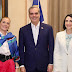 Presidente Abinader y primera dama reciben visita de cortesía de Beatriz Gutiérrez, esposa del presidente de México
