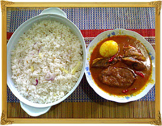 UmiYangBizi: Gulai Nasi Dagang Ikan Aye / Tongkol