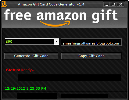 Amazon gift card generator v1.4 2013 no survey direct download