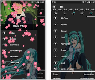 Download BBM Mod Tema Anime Jepang Hatsuke Miku v3.3.1.24 Apk Full DP