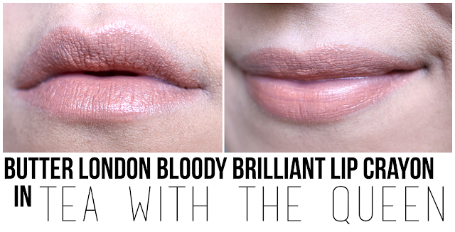 Butter London Bloody Brilliant Lip Crayon in Tea with the Queen