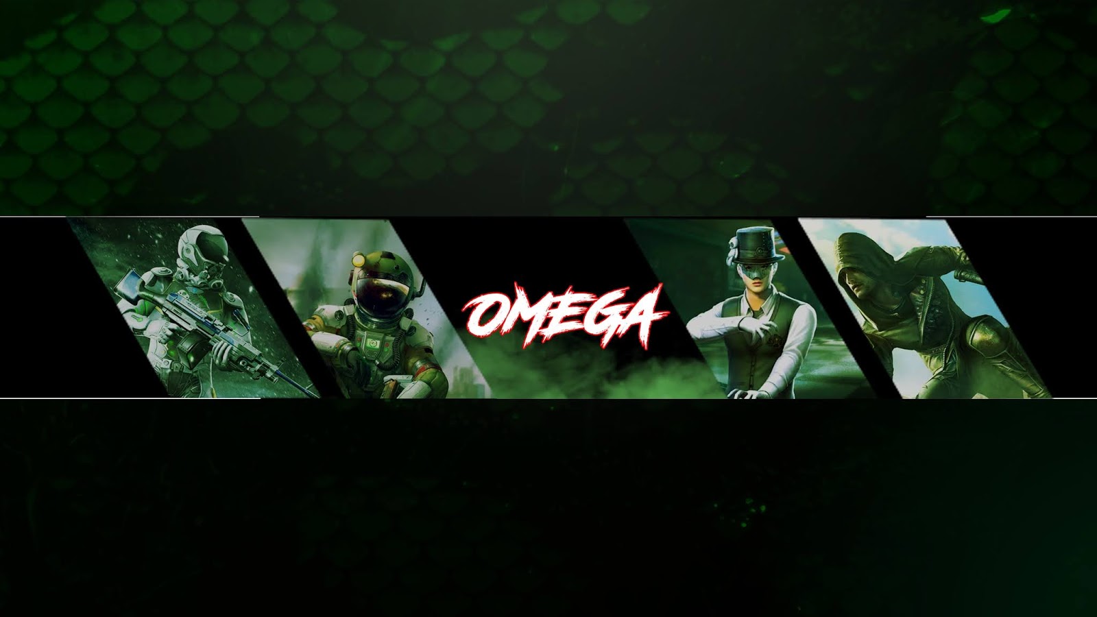 Omega Gaming Youtube Banner 2 Template Download Ety Saurabh Youtuber Tech Pc Games And Updates