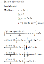 Contoh Soal Integral Parsial Kuliah