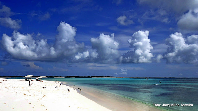 Praia em Los Roques, Venezuela