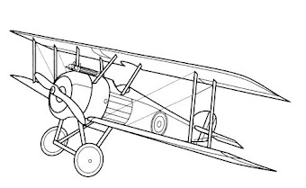 Printable Aeroplane Coloring Pages for Kids