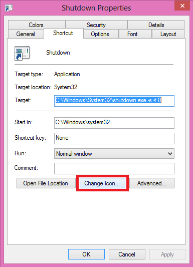 Cara Membuat Tombol Shutdown di Windows 8