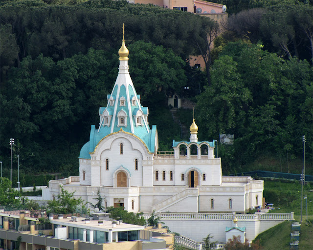 Russian Orthodox church of Saint Catherine the Great Martyr, Villa Abamelek, Rome