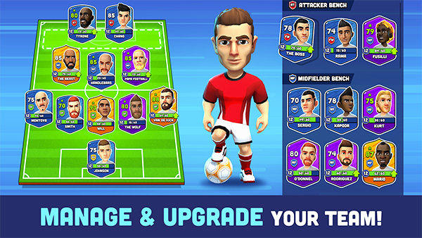 Mini Football - Soccer game trên Google Play, APP Store b