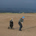 Bão lớn - sân golf tại Scotland bị cát bao phủ
