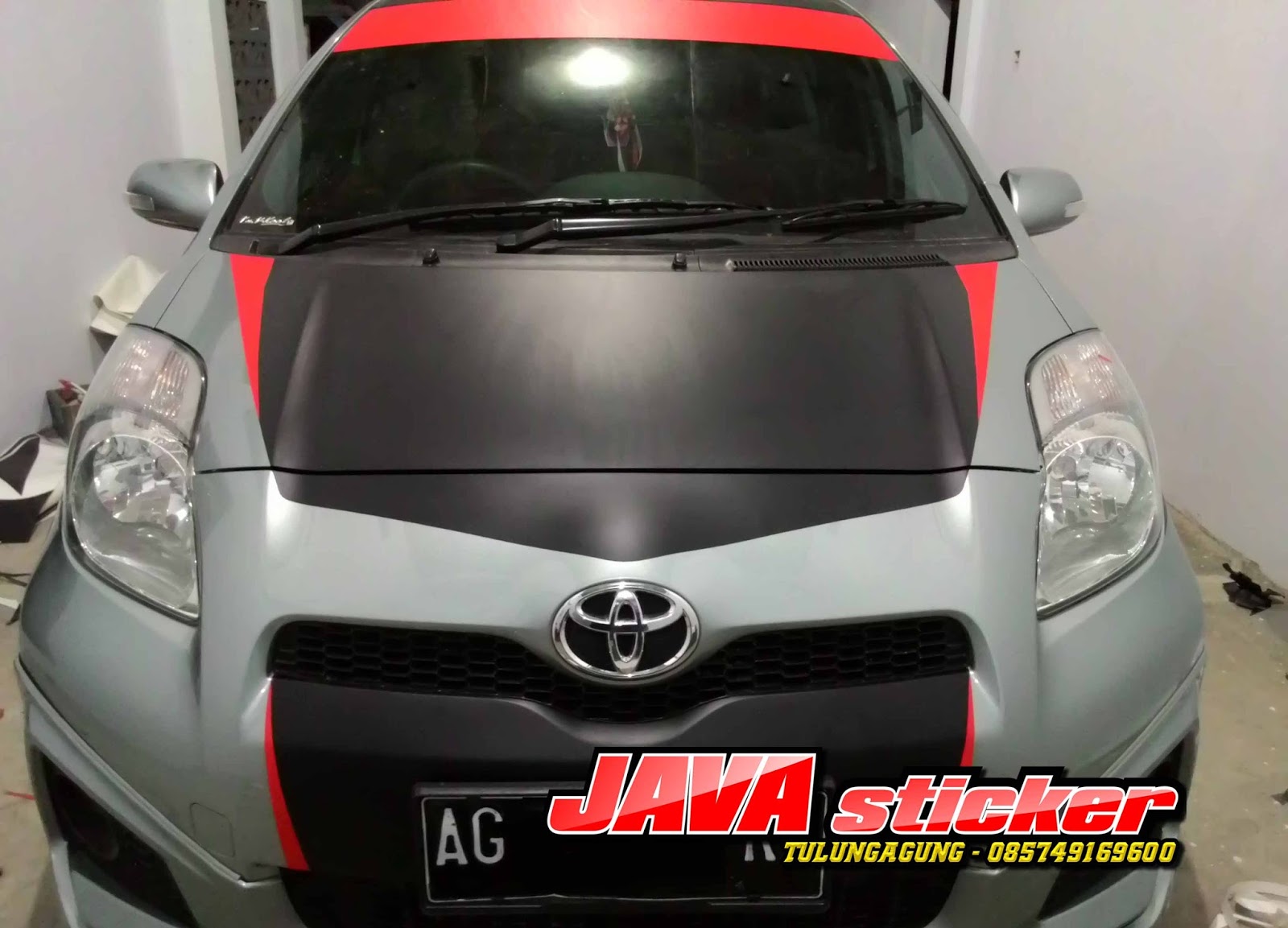 Toyota Yaris JAVA STICKER