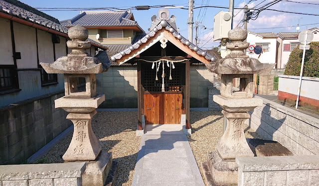 郡天神社跡推定地(羽曳野市)