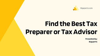 Tax Preparer or Tax Advisor