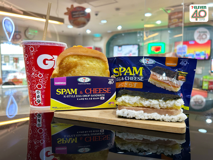 Taste the fusion of 7-Eleven and SPAM® in these newest Japanese and Korean Snack Drops